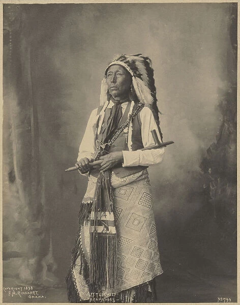 Little Chief Arapahoes Adolph F Muhr American