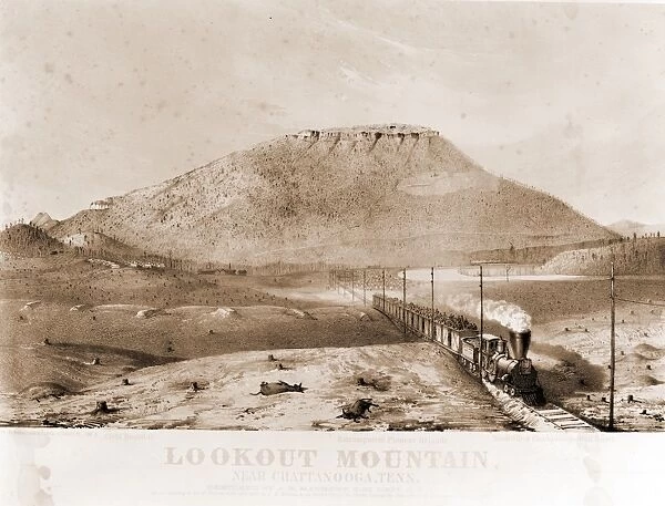 Lookout Mountain, near Chattanooga, Tenn. ; [no date recorded on shelflist card]; 1 print