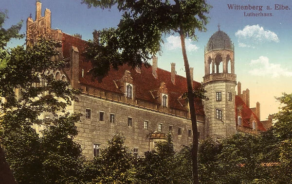 Lutherhaus Wittenberg 1914 Saxony-Anhalt Wittenberg