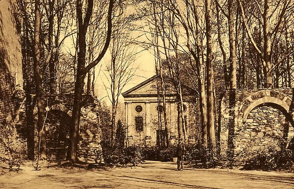 Mausoleum der Wettiner Altzella 1914 Landkreis MeiBen