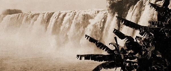 Mexico, Falls of Juanacatlan, Jackson, William Henry, 1843-1942, Waterfalls, Mexico