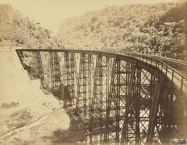 Mexico Metlac Viaduct Mexican Railroad Abel Briquet