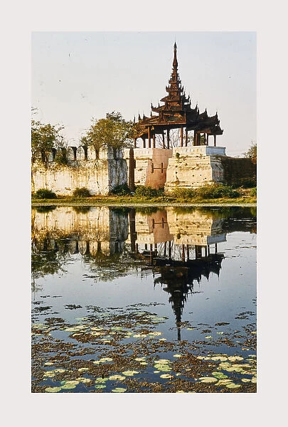 Myanmar Burma Mandalay Palace ruins 1966 Lost Cities of Asia