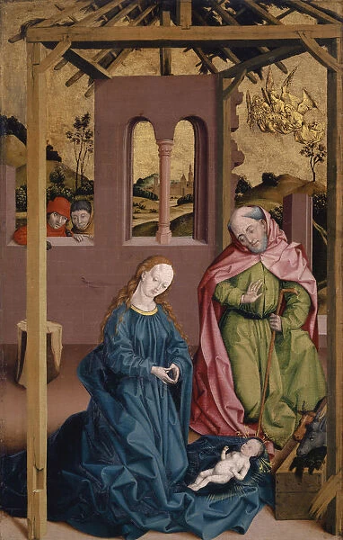 Nativity c. 1480  /  90 mixed technique softwood