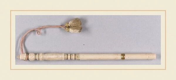 Needle Case 1800-1830 American Ivory gold H