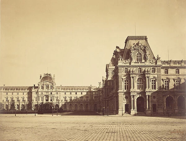 Pavilion Mollien Louvre Gustave Le Gray French