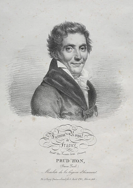 Pierre Paul Prud hon 1820 Julien Leopold Boilly