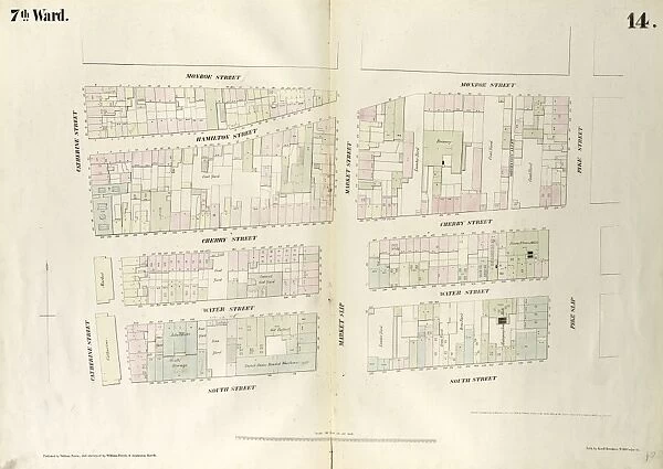Plate 14: Map bounded by Monroe Street, Pike Street, South Street, Catherine Street