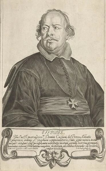 Portrait of Cassiano del Pozzo, Pieter de Brune, 1650-1667