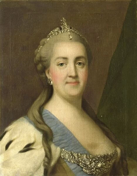 Portrait of Catherine II, Empress of Russia (Catherine the Great), Vigilius Erichsen