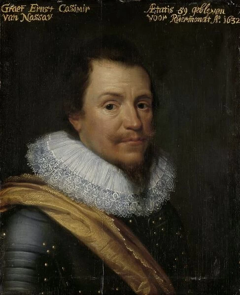 Portrait Ernst Casimir I Count Nassau-Dietz Ernst Casimir