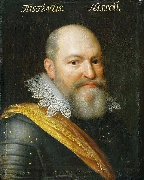 Portrait Justinus van Nassau illegitimate Son