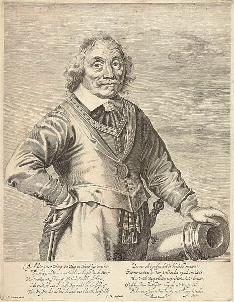 Portrait of Maarten Tromp Harpertsz, Anonymous, Allard, Jan Vos, 1648 - 1664