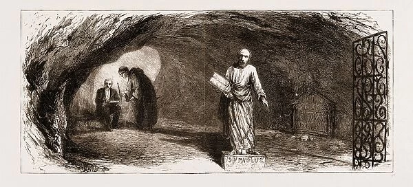 THE PRINCE OF WALES AT MALTA, 1876: 3. The Grotto of St. Paul, Citta Vecchia