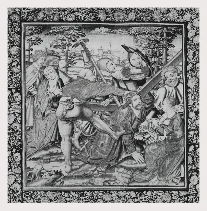 Framed Print : Print of a Calvary Procession