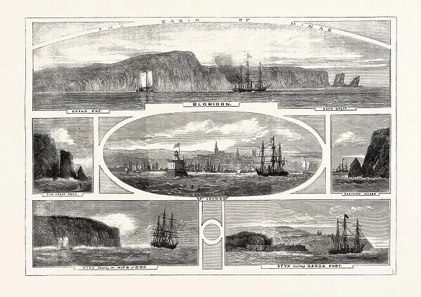 Progress of the Prince of Wales in British North America, Views Illustrating The