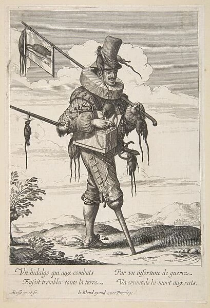 Ratcatcher mid late 17th century Etching second state