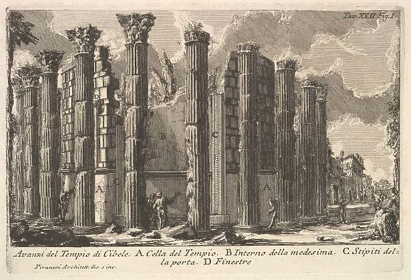Remains Temple Cybele Avanzi del Tempio di Cibele