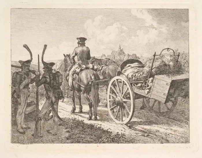 Framed Print : Russian Mobile Forge 1815 Etching Print, second state Framed Print : Russian Mobile Forge 1815 Etching Print, second state
