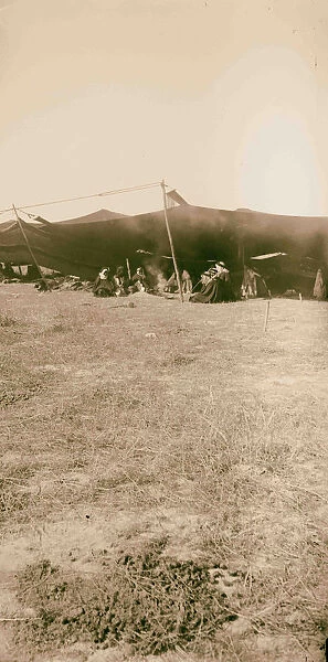 Ruth story Bedouin tent General view chieftain