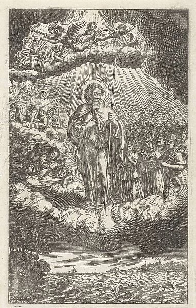 Saint Thomas in heaven, Anonymous, Samuel van Hoogstraten, Michiel de Groot, 1671