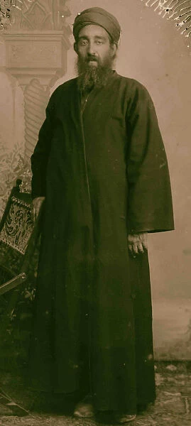 Samaritan high priest 1898 Middle East Israel