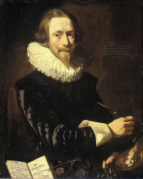 Self-Portrait, Abraham de Vries, 1621