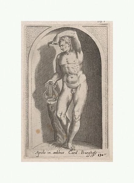 Speculum Romanae Magnificentiae Apollo aedibus Card