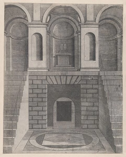Speculum Romanae Magnificentiae Interior showing