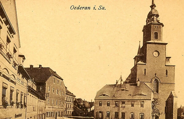 Stadtkirche Oederan Buildings Oederan 1920 Landkreis Mittelsachsen