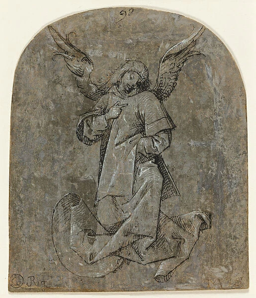 Study Angel Mair von Landshut German 1450 1504
