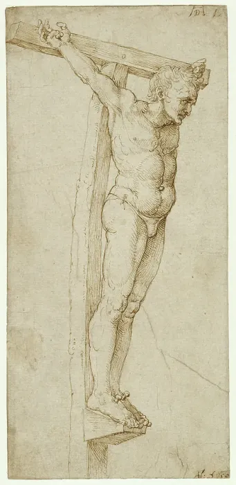 Framed Print : Albrecht Durer's Print of the Good Thief
