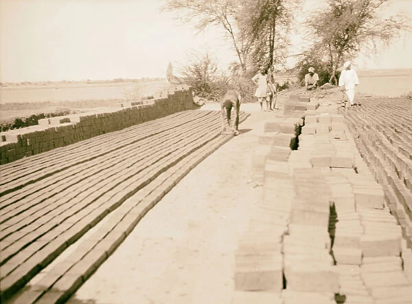 Sudan Khartoum Shambat village mud bricks 1936