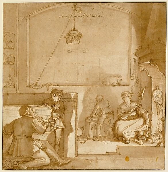 Taddeo in the House of Giovanni Piero Calabrese
