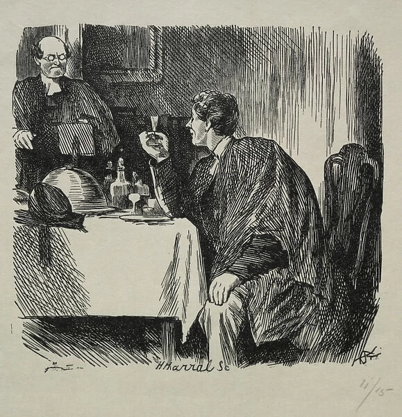 Tomkins Degree Supper Ended 1868 Charles Samuel Keene