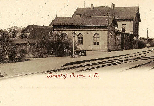 Train stations Landkreis Mittelsachsen 1898 Ostrau