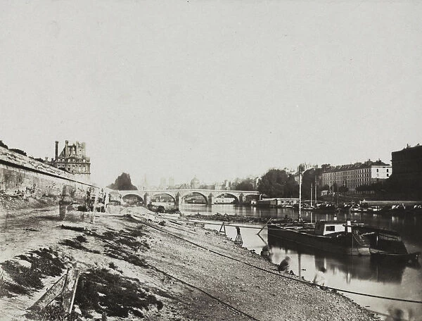 View Pont de la Concorde 1852 Charles Henri Plaut