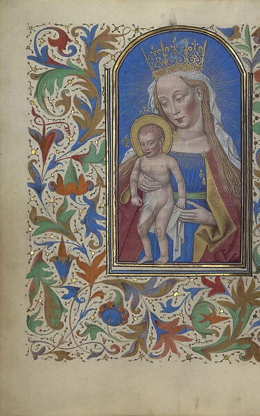 Virgin Child Ghent Belgium 1450 1455 Tempera colors