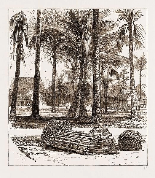 The War in the Malay Peninsula, 1876: the Barracks at the Residency, Banda Bahru