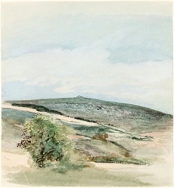 William Collins (British, 1788 - 1847), A Heath in Sussex, 1810-1815, watercolor