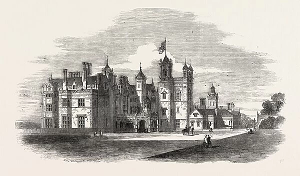 Worsley Hall, the Seat of the Earl of Ellesmere, Uk