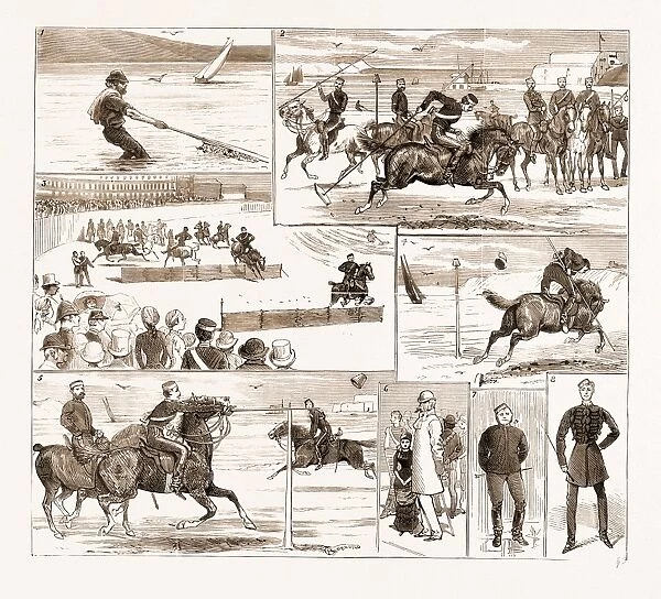 THE YEOMANRY WEEK AT WEYMOUTH, UK, 1881: 1. Business Before Pleasure: A Toiler of the Sea