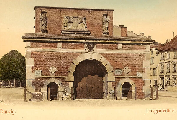Żu|awska Gate Gdansk 1903 Pomeranian Voivodeship