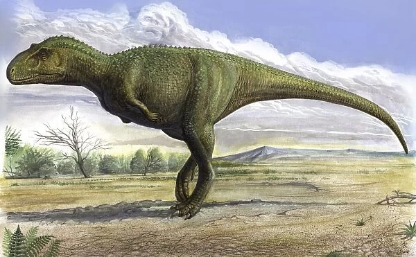 Aucasaurus garridoi, a prehistoric era dinosaur