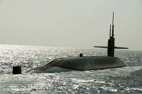 The ballistic missile submarine USS Maryland