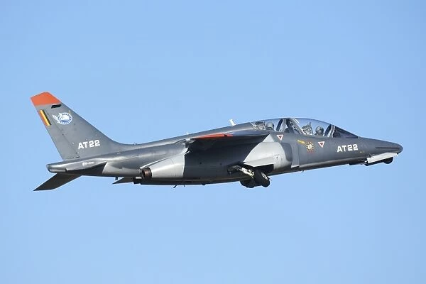 Belgian Air Force Alpha Jet taking off