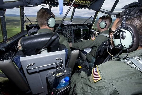 Cockpit of a MC-130H Combat Talon II