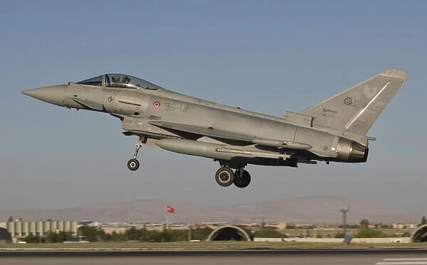 A Eurofighter F-2000 of the Italian Air Force