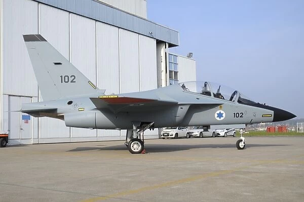 The first M-346I Lavi trainer of the Israeli Air Force