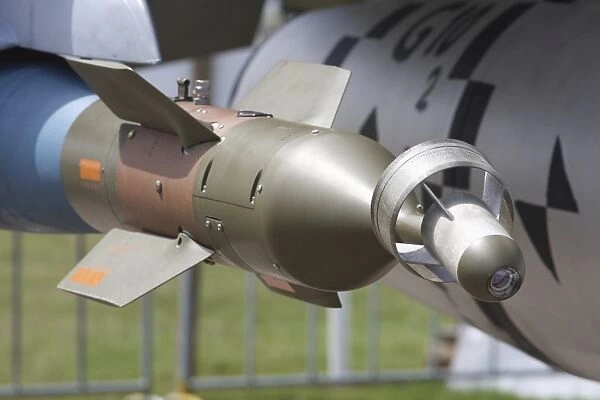 A GBU-24 laser-guided bomb on a F-16 aircraft